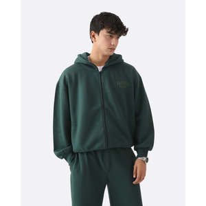 Sudadera con Capucha de Spandex para Hombre - Costuras Reforzadas y Estampado en Relieve, Invierno, Personalizable OEM/ODM - Product Image 5