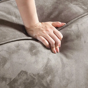 Bộ ghế <span class=keywords><strong>sofa</strong></span> phòng khách hình chữ <span class=keywords><strong>L</strong></span> sang trọng phong cách Bắc Âu, chất liệu nhung, 3 chỗ ngồi, kiểu ghép nối, có ghế ngồi dành riêng cho người <span class=keywords><strong>l</strong></span>ớn tuổi, nội thất gia đình - Product Image 4