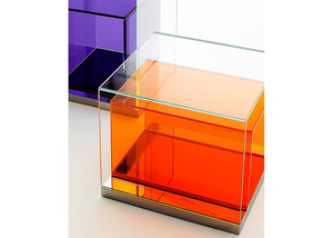 Boîte de rangement moderne en acrylique vibrant, couleur personnalisable, montage facile pour organiser les jouets, les fournitures d'artisanat, les essentiels de bureau - Product Image 2