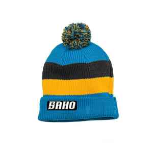 Bonnet GAA avec patch supporteur en tricot doux et couche polaire pour les jeux d'hiver OEM quantité minimale de commande - Product Image 4