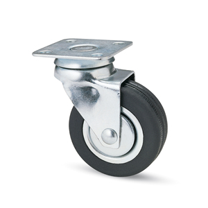 Ruota Girevole per Mobili Art.160 mm.60-Placca mm. 40x40 - Product Image 1