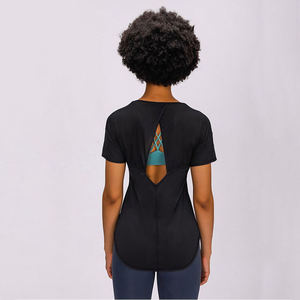 Camisetas sin mangas transpirables con logotipo personalizado para mujer, camisetas de gimnasio de verano al por mayor, envío gratis - Product Image 4