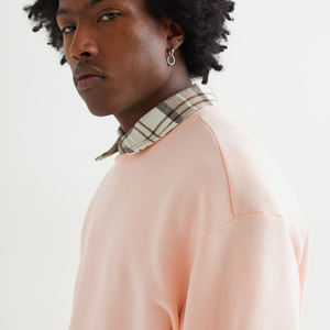 HempSpring-Jersey de cuello redondo de cáñamo para hombre, sudadera de algodón orgánico, camisetas de sudor duraderas - Product Image 5