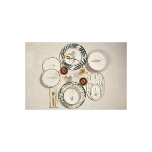 Service de table en porcelaine bohème de 60 pièces pour 12 personnes, compatible lave-vaisselle et sans BPA - Product Image 4