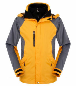 Veste softshell pour hommes en gros Vêtements de travail coupe-vent imperméables pour l'extérieur Impression de logo personnalisé Usine - Product Image 6