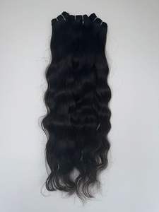 Lots de Cheveux Humains Vierges Indiens Remy Non Traités, Ondulés, Noir Naturel, 8-30 Pouces, Ondulation Profonde et Lâche, Prix de Gros Abordable - Product Image 4