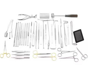 Hosanna ชุดเครื่องมือผ่าตัดพลาสติกทำจากสเตนเลสสตีลสำหรับการผ่าตัดเสริมจมูกจมูกได้รับการรับรอง CE คลาส I ใช้พลังงานด้วยมือ - Product Image 3