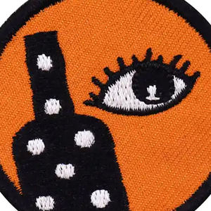 Patchs de broderie à la main personnalisés de haute qualité vêtements d'insigne nominatif avec vos propres badges de broderie de Style Logo - Product Image 2