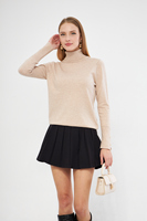 Chandail en tricot boutonné à col roulé à manches longues pour femmesSports, CasualOfficeStylishWear Opportunity en gros