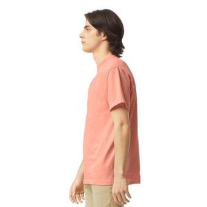 100% algodón prenda teñida camiseta de peso pesado transpirable - Product Image 3