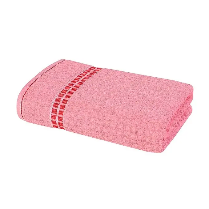 Toalhas de banho luxuosas de tecido macio para banheiro, toalhas de banho 100% algodão de várias cores, preço barato por atacado de 2024 para Bangladesh