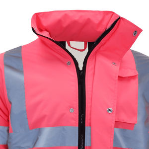 Veste de sécurité haute visibilité en gros bande réfléchissante logo personnalisé - Product Image 2