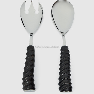 Ensemble de couverts en acier inoxydable noir avec poignée noire pour les couverts de table RF Crafts de l'Inde Idéal pour les cadeaux - Product Image 6