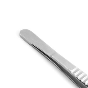 Debakey fórceps atraumáticos para tejido quirúrgico del pulgar, abrazadera de fuente de alimentación Manual dentada, base de instrumentos quirúrgicos - Product Image 2