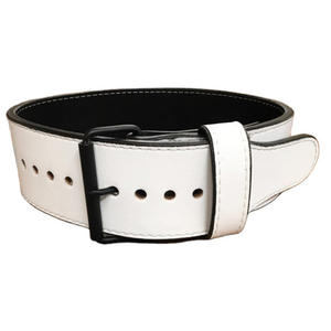 Ceinture de musculation en cuir personnalisée avec logo pour la musculation et le powerlifting, logo en relief, respirante, protection professionnelle pour l'entraînement - Product Image 6