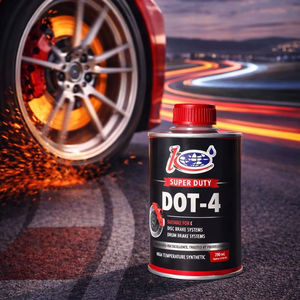 Exportador Mayorista que Vende Líquido de Frenos de Metal de la Mejor Calidad en Lata de 250 ml, DOT 4, para Uso en Frenos (Tambor y Disco) y Embragues - Product Image 1