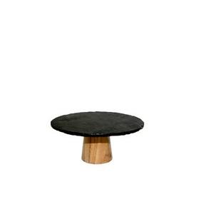 Wholesale <b>Marble</b> <b>Cake</b> Holder Brass Base Wedding Golden Metal Base White <b>Marble</b> Top <b>Cake</b> <b>Stand</b> Tray for Hot Piece - Product Image 4