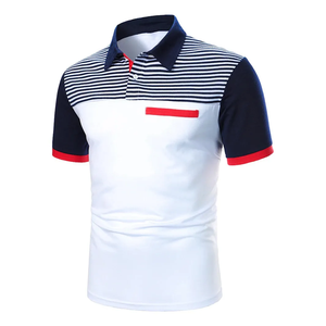 Offre Spéciale Respirant 100% Coton Dernière Conception Casual Wear Hommes Polo À Manches Courtes Custom Fit Polo Shirt - Product Image 5