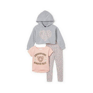 Set 3 Pezzi con Stampa Leopardata per Bambine, Varie Taglie 2T-4T, Variante di Colore, Abbigliamento Limited Too - Product Image 4