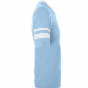 Camiseta Deportiva con Estampado Gráfico a Rayas Raglán, Corte Regular, para Entrenamiento, Casual, Fútbol, Ropa Deportiva, Jersey de Béisbol, Subida por Dress Sports - Product Image 6