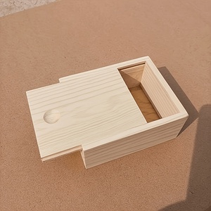 Boîte de rangement vintage <span class=keywords><strong>en</strong></span> <span class=keywords><strong>bois</strong></span>, boîte de rangement artisanale pour objets de collection par Crescent Crafts - Product Image 3