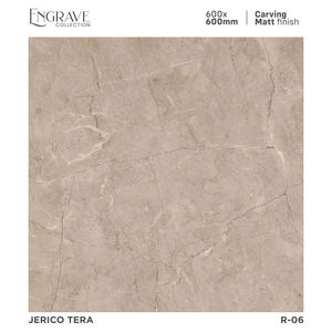 Terrazzo coloré mat bien sculpté émaillé 600x600mm grande surface de particules carreaux de sol antidérapants salon balcon carreaux de mur - Product Image 1