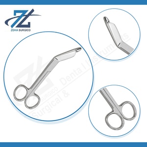 High Quality Manual Lister Bandage Scissors Angled Probe End 178mm Stainless Steel <b>Surgical</b> <b>Instruments</b> CE Certified Pakistan - Product Image 4