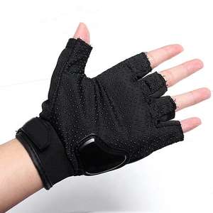 Hombres Mujeres Diseño personalizado Transpirable Medio dedo Guantes de ciclismo Almohadilla antideslizante Motocicleta Guantes de bicicleta de carretera - Product Image 3