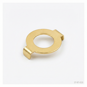 ชิ้นส่วนโลหะแผ่นเรียบแบบกำหนดเองคุณภาพสูง ทนทาน สำหรับโคมไฟตั้งโต๊ะ - Product Image 1