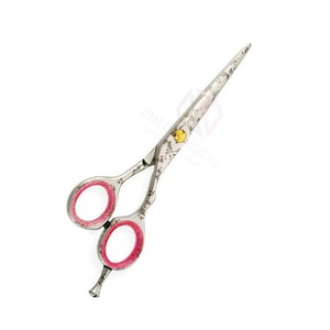 Tijeras de Peluquería Profesionales Personalizadas al por Mayor, Herramienta de Estilismo Afilada de Acero Inoxidable para Salón con Reposadactos Extraíble - Product Image 3