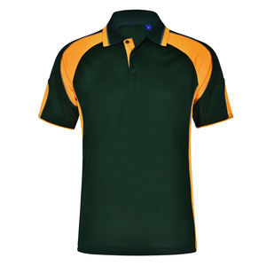 Camiseta deportiva de manga larga para hombre y mujer, polo de entrenamiento con cuello y cremallera, con Panel lateral, 1/4 - Product Image 1