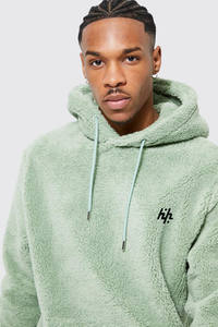 Sudadera con Capucha Teddy OEM al por Mayor, Unisex, Tejida, Transpirable, de Alta Calidad, Talla Grande, con Logotipo y Diseño de Marca Personalizados - Product Image 2