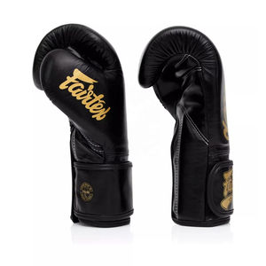 Guantes de Boxeo Profesionales de Cuero al por Mayor, Duraderos, Impermeables, con Absorción de Humedad, Logotipo Personalizado, para Uso en Exteriores - Product Image 6