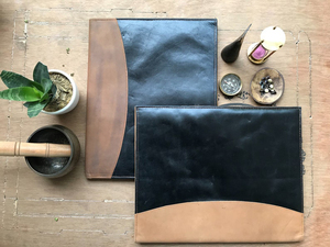 Durable Full Grain Executive Zippered <b>Holder</b> <b>Leather</b> Organizer Pocket /Portfolio <b>A4</b> Files Folder for <b>Document</b> <b>Leather</b> LPF-0334 - Product Image 2