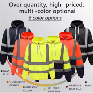 Veste de sécurité réfléchissante haute visibilité personnalisable pour les travailleurs de la construction Vêtements de travail d'hiver imperméables et durables multiples - Product Image 2