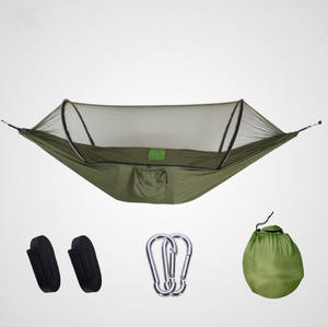 Hamaca con mosquitera de apertura rápida automática para una o dos personas, ideal para acampar al aire libre - Product Image 5