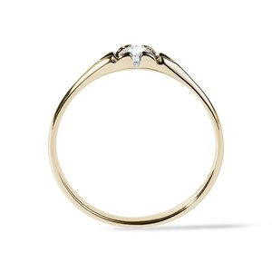 เพทายลูกบาศก์925มินิมัลลิสต์แหวนเงินสเตอร์ลิงเติมเต็มทองดีไซน์ทันสมัยเครื่องประดับเงินชั้นดีสำหรับงานแต่งงานดีไซน์คลาสสิก - Product Image 2