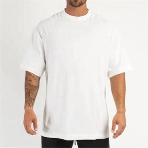 Camiseta de Hombre de Talla Grande con Diseño Personalizado, Camiseta de Mezcla de Algodón y Poliéster de la Mejor Calidad, Camisetas Más Vendidas al por Mayor OEM - Product Image 6