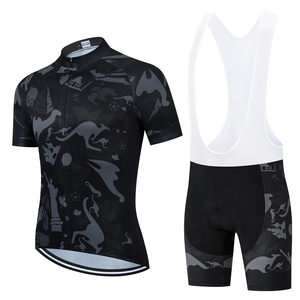 Uniforme de ciclismo al por mayor personalizado profesional transpirable secado rápido deportes Jersey pantalones cortos conjunto OEM fábrica de ropa de ciclismo de carretera - Product Image 1