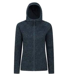 Sudadera con capucha de lana para mujer con cremallera completa de calidad superior Jersey acogedor y cómodo Ideal para clima frío y trajes de moda - Product Image 6