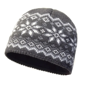Gorro de punto cálido de invierno para hombres y mujeres con logotipo Jacquard de diseñador Gorras deportivas al aire libre de moda para viajes - Product Image 1