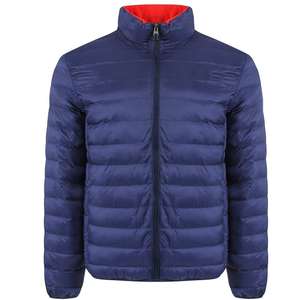 OEM de calidad superior de material brillante a prueba de viento caliente al aire libre abajo chaqueta al aire libre chaqueta acolchada para los hombres - Product Image 1