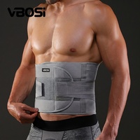 Cinturón Moldeador de Cintura Ajustable VBOSI con Logotipo Personalizado y Doble Correa Ajustable para Entrenamiento de Culturismo y Sudoración