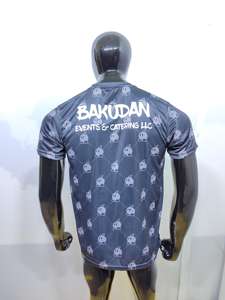 T-shirt unisexe décontracté personnalisé à sublimation impression complète 100% polyester 220 grammes de graphiques personnalisés promotionnels tricotés à séchage rapide - Product Image 6