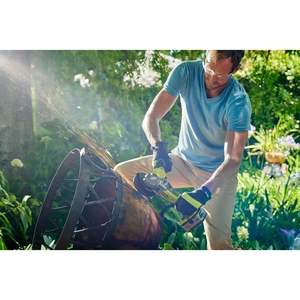 Amoladora Angular Inalámbrica One+ 18V Sin Escobillas Hyper Green con Disco de 125mm y Gatillo/Control Deslizante para Pulido - Uso Profesional/DIY/Industrial - Product Image 2