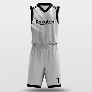Conjunto de chaleco y pantalones cortos de baloncesto sin mangas de 2 piezas de alta calidad, uniformes de camisetas personalizados por sublimación al por mayor - Product Image 2