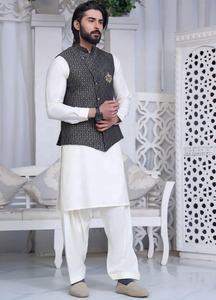Robe pour homme Shalwar Kameez/Nouvel arrivage 2023 Haute qualité Fête à la mode Salwar Kameez pour les robes de créateurs indiens et pakistanais - Product Image 6