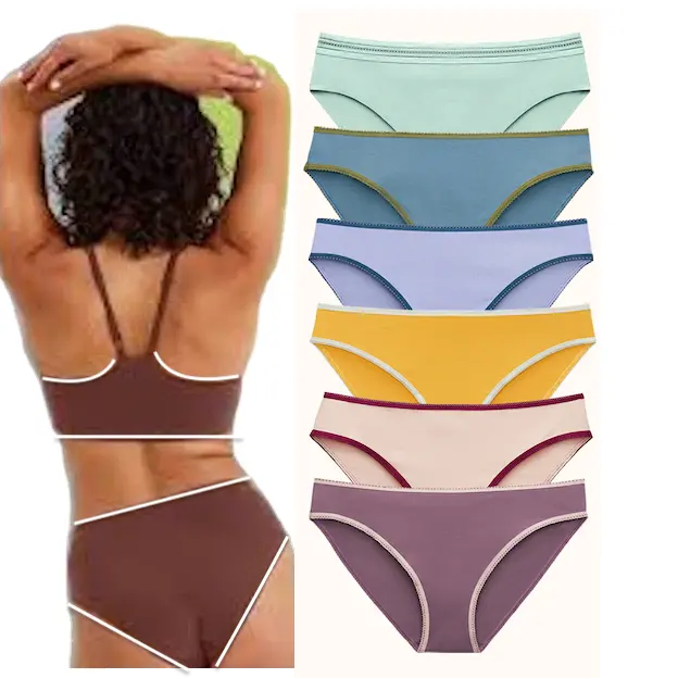 Workout Women Underwear for Cotton Women'Underwear Sexy Seamless Panties Solid Low Waist Girls Briefs Soft Thong