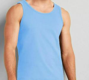 Débardeur de gymnastique en coton à séchage rapide personnalisé pour hommes Maillot de fitness respirant Haut sans manches de musculation durable - Product Image 6