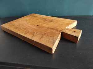 Tabla de cortar de madera francesa vintage - Product Image 4